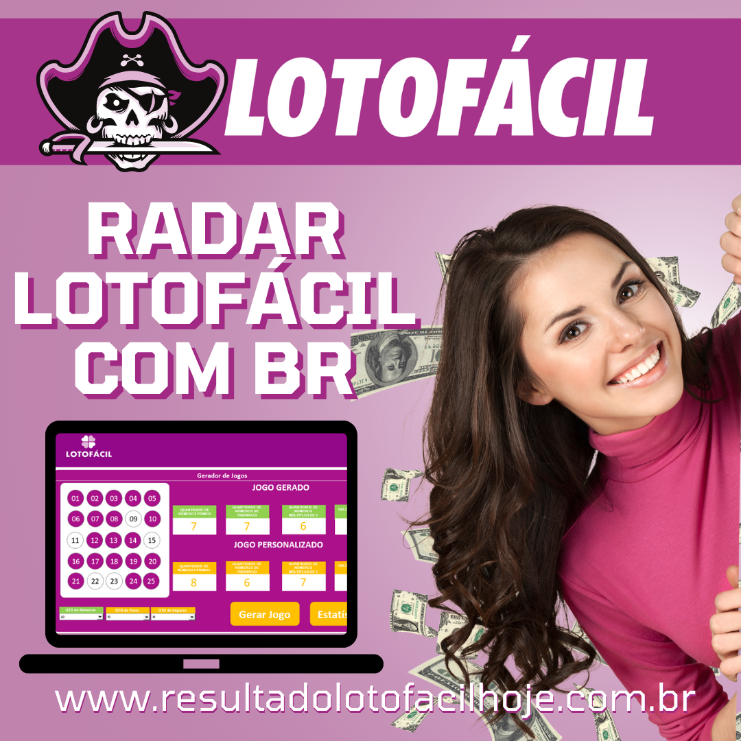 Radar Lotofácil BR Informações Atualizadas e Estatísticas da Loteria